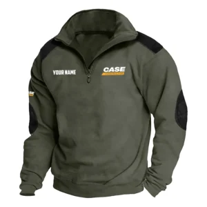 Case Construction Exclusive Logo Performance Tactical Quarter-Zip Sweatshirt OUFASCSC0819CCZ - Case Construction Sweatshirt