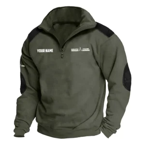 Deutz-Fahr Exclusive Logo Performance Tactical Quarter-Zip Sweatshirt OUFASCSC0819DFZ - Deutz-Fahr Sweatshirt