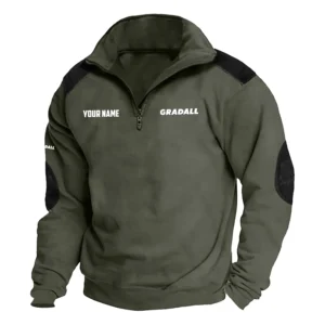 Gradall Exclusive Logo Performance Tactical Quarter-Zip Sweatshirt OUFASCSC0819GRZ - Gradall Sweatshirt