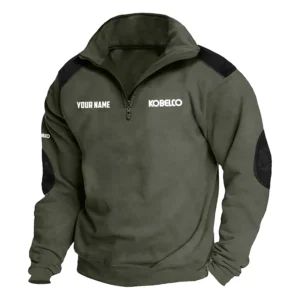 Kobelco Exclusive Logo Performance Tactical Quarter-Zip Sweatshirt OUFASCSC0819KEZ - Kobelco Sweatshirt