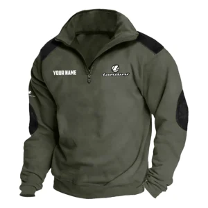 Landini Exclusive Logo Performance Tactical Quarter-Zip Sweatshirt OUFASCSC0819LDZ - Landini Sweatshirt