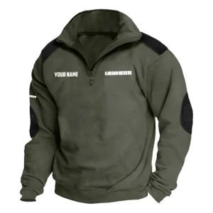 Liebherr Exclusive Logo Performance Tactical Quarter-Zip Sweatshirt OUFASCSC0819LIZ - Liebherr Sweatshirt