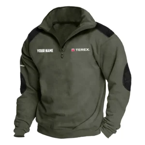 Terex Exclusive Logo Performance Tactical Quarter-Zip Sweatshirt OUFASCSC0819TXZ - Terex Sweatshirt