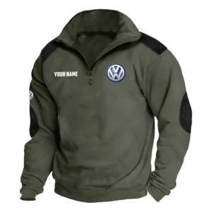 Volkswagen Exclusive Logo Performance Tactical Quarter-Zip Sweatshirt OUFASCSC0819VWZ - Volkswagen Sweatshirt