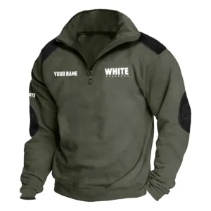 White Planters Exclusive Logo Performance Tactical Quarter-Zip Sweatshirt OUFASCSC0819WPZ - White Planters Sweatshirt