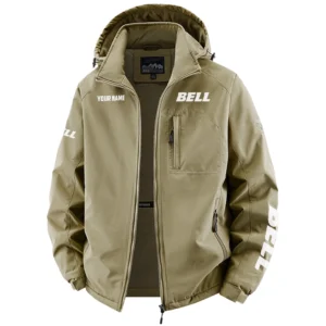 Bell Equipment Exclusive Logo Performance Fleece Windbreaker Jacket Detachable Hood OUFAV2020819BQZ - Bell Equipment Jacket