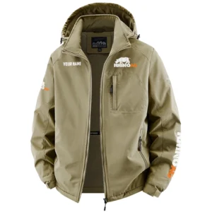 RhinoAg Exclusive Logo Performance Fleece Windbreaker Jacket Detachable Hood OUFAV2020819RAZ - RhinoAg Jacket