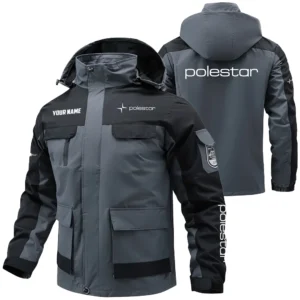 Polestar Exclusive Logo Performance Water Resistant Outdoor Jacket Detachable Hood OUFAV203A0819POZ - Polestar Jacket