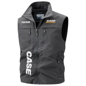 Case Construction Exclusive Logo Performance Multi-Pocket Sleeveless Vest OUFAV2100819CCZ - Case Construction Vest