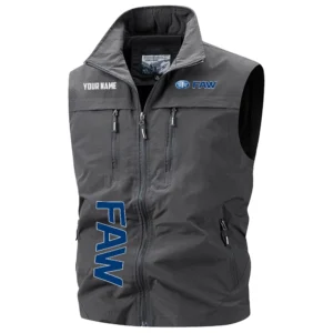 FAW Exclusive Logo Performance Multi-Pocket Sleeveless Vest OUFAV2100819FAZ - FAW Vest