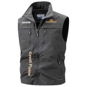 Great Plains Exclusive Logo Performance Multi-Pocket Sleeveless Vest OUFAV2100819GPZ - Great Plains Vest