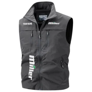 Miller Exclusive Logo Performance Multi-Pocket Sleeveless Vest OUFAV2100819MLZ - Miller Vest