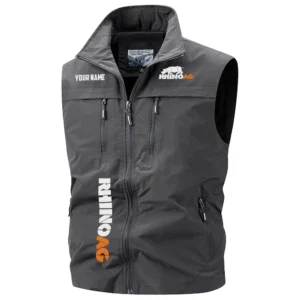 RhinoAg Exclusive Logo Performance Multi-Pocket Sleeveless Vest OUFAV2100819RAZ - RhinoAg Vest