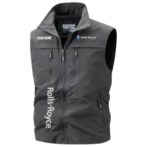 Rolls-Royce Exclusive Logo Performance Multi-Pocket Sleeveless Vest OUFAV2100819RYZ - Rolls-Royce Vest