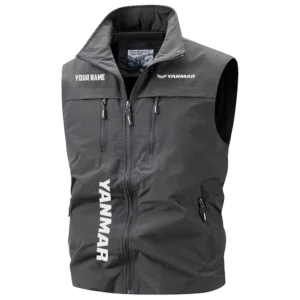 Yanmar Exclusive Logo Performance Multi-Pocket Sleeveless Vest OUFAV2100819YAZ - Yanmar Vest