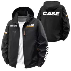 Case Construction Exclusive Logo Performance Softshell Waterproof Outdoor Jacket Detachable Hood OUFAWOJA0819CCZ - Case Construction Jacket