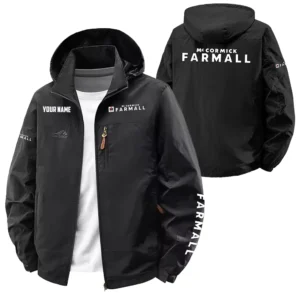 Farmall Exclusive Logo Performance Softshell Waterproof Outdoor Jacket Detachable Hood OUFAWOJA0819FRZ - Farmall Jacket