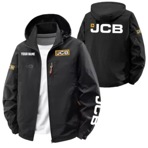 JCB Agriculture Exclusive Logo Performance Softshell Waterproof Outdoor Jacket Detachable Hood OUFAWOJA0819JAZ - JCB Agriculture Jacket