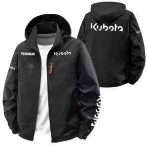 Kubota Exclusive Logo Performance Softshell Waterproof Outdoor Jacket Detachable Hood OUFAWOJA0819KBZ - Kubota Jacket