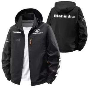 Mahindra Exclusive Logo Performance Softshell Waterproof Outdoor Jacket Detachable Hood OUFAWOJA0819MDZ - Mahindra Jacket