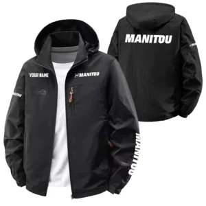 Manitou Exclusive Logo Performance Softshell Waterproof Outdoor Jacket Detachable Hood OUFAWOJA0819MNZ - Manitou Jacket