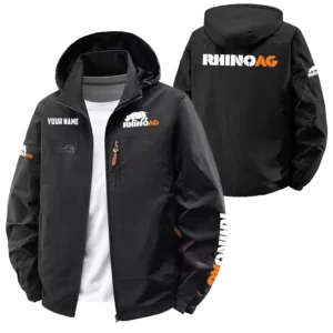 RhinoAg Exclusive Logo Performance Softshell Waterproof Outdoor Jacket Detachable Hood OUFAWOJA0819RAZ - RhinoAg Jacket