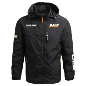 Case Construction Exclusive Logo Performance Waterproof Outdoor Jacket Detachable Hood OUFAWOJC0819CCZ - Case Construction Jacket