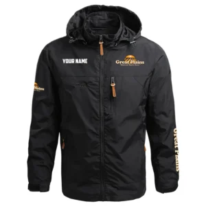 Great Plains Exclusive Logo Performance Waterproof Outdoor Jacket Detachable Hood OUFAWOJC0819GPZ - Great Plains Jacket