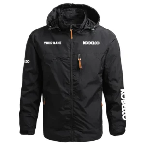 Kobelco Exclusive Logo Performance Waterproof Outdoor Jacket Detachable Hood OUFAWOJC0819KEZ - Kobelco Jacket