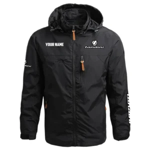 Landini Exclusive Logo Performance Waterproof Outdoor Jacket Detachable Hood OUFAWOJC0819LDZ - Landini Jacket
