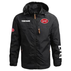 Lely Exclusive Logo Performance Waterproof Outdoor Jacket Detachable Hood OUFAWOJC0819LLZ - Lely Jacket