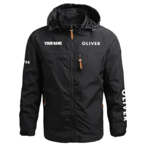 Oliver Exclusive Logo Performance Waterproof Outdoor Jacket Detachable Hood OUFAWOJC0819OTZ - Oliver Jacket