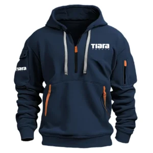 Tiara Yachts Exclusive Logo Performance Tournament Half Zipper Hoodie TTFSHHZ2510TYZ - Tiara Yachts Hoodie