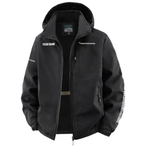 Humminbird Exclusive Logo Performance Fleece Windbreaker Jacket Detachable Hood TTFSV202C0819HUZ - Humminbird Jacket
