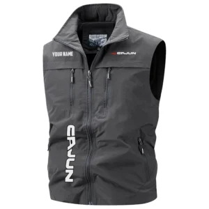 Cajun Exclusive Logo Performance Multi-Pocket Sleeveless Vest TTFSV2100819CJZ - Cajun Vest