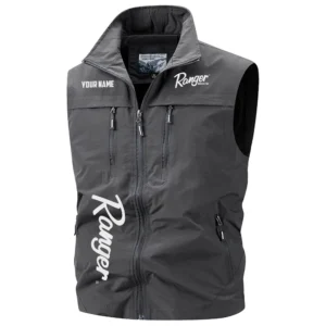 Ranger Exclusive Logo Performance Multi-Pocket Sleeveless Vest TTFSV2100819RBZ - Ranger Vest
