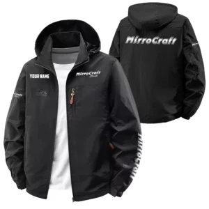Mirrocraft Exclusive Logo Performance Softshell Waterproof Outdoor Jacket Detachable Hood TTFSWOJA0819MCZ - Mirrocraft Jacket