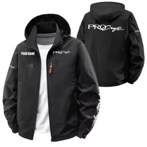 Procraft Exclusive Logo Performance Softshell Waterproof Outdoor Jacket Detachable Hood TTFSWOJA0819PCZ - Procraft Jacket