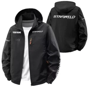 Starweld Exclusive Logo Performance Softshell Waterproof Outdoor Jacket Detachable Hood TTFSWOJA0819SWZ - Starweld Jacket
