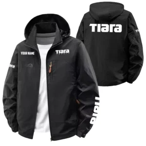 Tiara Yachts Exclusive Logo Performance Softshell Waterproof Outdoor Jacket Detachable Hood TTFSWOJA0819TYZ - Tiara Yachts Jacket