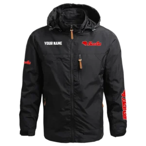 Bass Cat Exclusive Logo Performance Waterproof Outdoor Jacket Detachable Hood TTFSWOJCN2510BCZ - Bass Cat Jacket