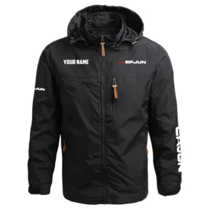 Cajun Exclusive Logo Performance Waterproof Outdoor Jacket Detachable Hood TTFSWOJCN2510CJZ - Cajun Jacket
