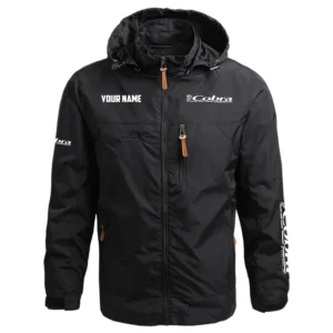 Cobra Exclusive Logo Performance Waterproof Outdoor Jacket Detachable Hood TTFSWOJCN2510COZ - Cobra Jacket