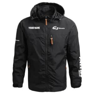 G3 Exclusive Logo Performance Waterproof Outdoor Jacket Detachable Hood TTFSWOJCN2510G3Z - G3 Jacket