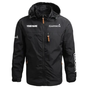 Garmin Exclusive Logo Performance Waterproof Outdoor Jacket Detachable Hood TTFSWOJCN2510GZ - Garmin Jacket