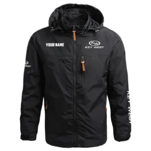 Key West Exclusive Logo Performance Waterproof Outdoor Jacket Detachable Hood TTFSWOJCN2510KWZ - Key West Jacket
