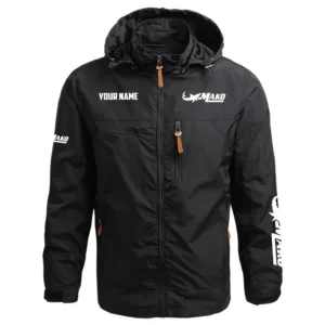 Mako Exclusive Logo Performance Waterproof Outdoor Jacket Detachable Hood TTFSWOJCN2510MAZ - Mako Jacket
