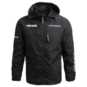 Starweld Exclusive Logo Performance Waterproof Outdoor Jacket Detachable Hood TTFSWOJCN2510SWZ - Starweld Jacket