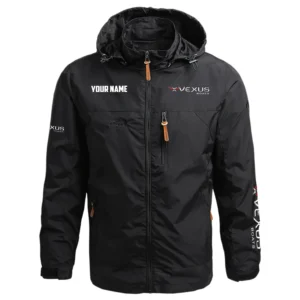 Vexus Exclusive Logo Performance Waterproof Outdoor Jacket Detachable Hood TTFSWOJCN2510VBZ - Vexus Jacket