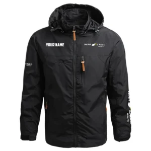 War Eagle Exclusive Logo Performance Waterproof Outdoor Jacket Detachable Hood TTFSWOJCN2510WEZ - War Eagle Jacket